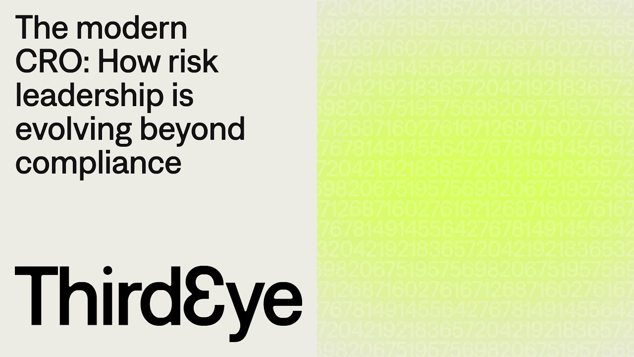 The modern CRO: how risk leadership is evolving beyond compliance
