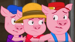 three litle pigs pizza party kids story big bad wolf giant pig bedtime stories for kids