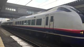 【JR】3013M E653系1100番台H-201『特急しらゆき3号』 新津発車