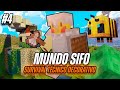 Mundo Sifo: Generador de Cobblestone Industrial, Granja de Slime y Granja de Abejas | Ep. 4