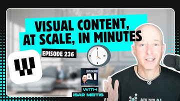 236 | How to create amazing visual content, at scale, in minutes with Isar Meitis