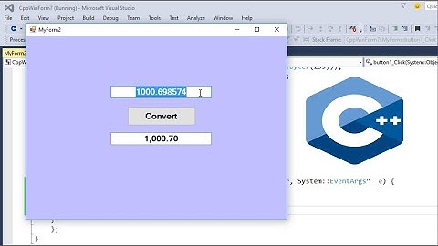 Programmer C++ How can I determine number of decimal places in textbox in C++