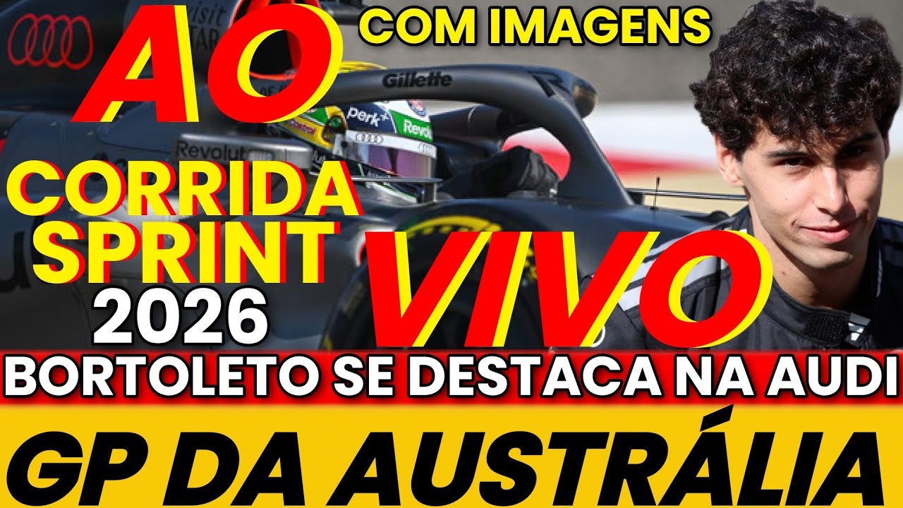 FORMULA 1 AO VIVO SPRINT GP DA AUSTRÁLIA 2026 BORTOLETO É DESTAQUE - F1 MANAGER 24 #f1aovivo