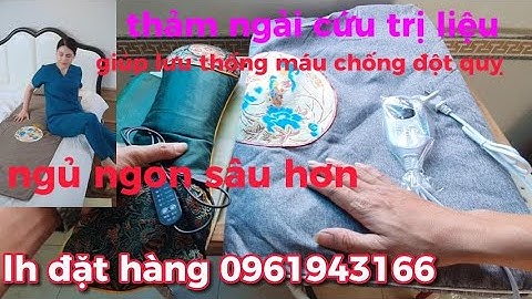 thảm cải cứu có sưởi cực tốt cho sức khỏe giúp ngủ ngon lưu thông máu.