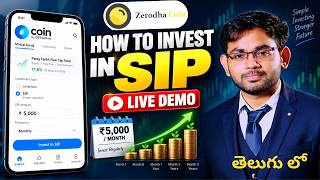 Details How to Invest in SIP | Zerodha  | Telugu | CA. SAI KRISHNA BORRA Update