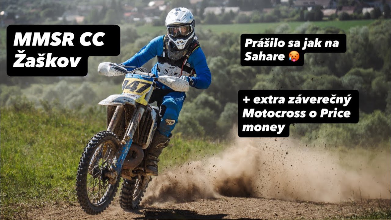 MMSR Countrycross Žaškov / Prach, teplo 🥵 a ťažký pád v nedeľu / + extra Motocross na záver dňa 🤟
