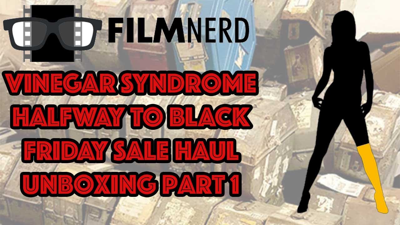 Vinegar Syndrome Halfway to Black Friday 2021 Sale Unboxing (Part 1