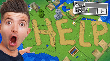 I Found Minecraft’s Rarest Secret Seeds…