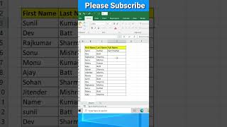 Excel Me Kamal Ki Trick || Excel Shorts Video || Excel Shortcut Keys screenshot 2