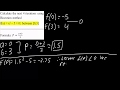 Bisection Method-- 4 Iterations by Hand (example)