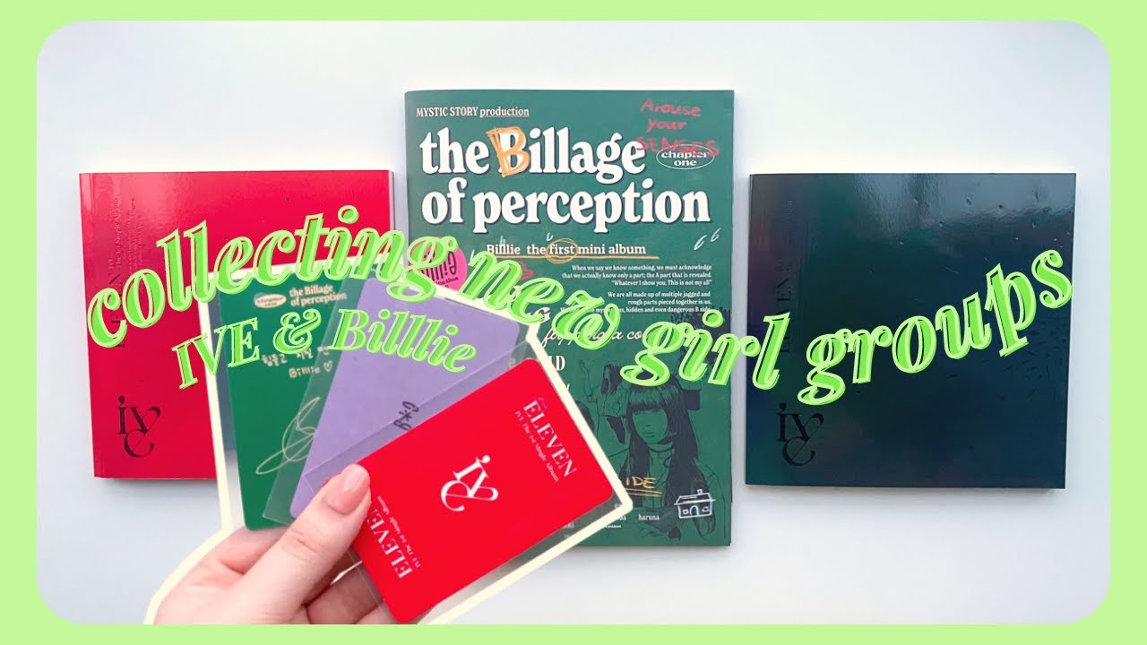 ✰ ENTERING MY GIRL GROUP STAN ERA? ✰ unboxing & sorting my Billlie and IVE collections !!