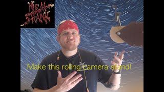 Make a rolling camera stand!! Fast & Cheap - Featuring Meatshank