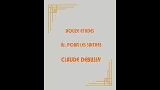 Cl.Debussy - Étude 4 pour les sixtes - Piano Maurizio Pollini