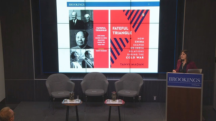 Fateful triangle: How China shaped U.S.-India relations - Part 1