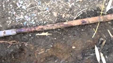 Iron pipe repair with Rescue Tape