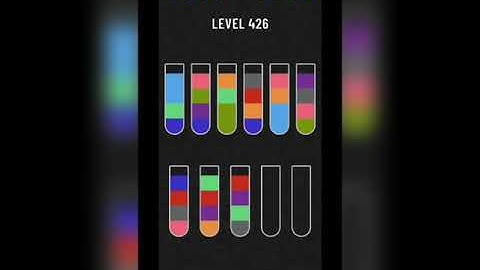 Water sort puzzle level 426