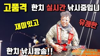 [실시간] 한치낚시🦑 [진해 고고피싱] 선비 할인이벤트🥳