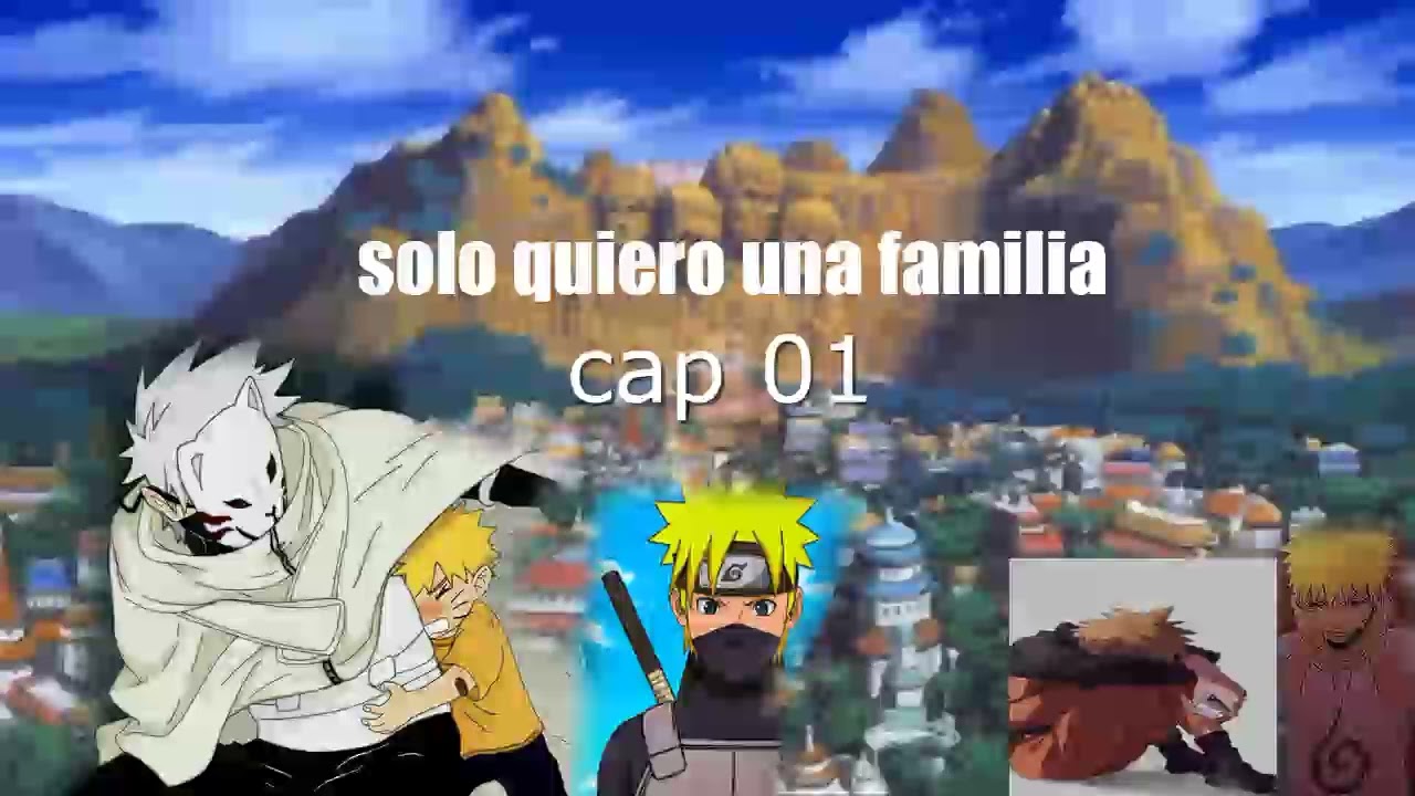 qhps naruto era abandonado por sus padres tuvieran 2 hermanos y fuera adoptado cap1