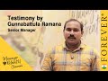 Testimony by Gunnabattula Ramana | Manager Retreat (2024) - Level 2 | Forever Living India