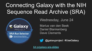 Connecting Galaxy with the NCBI Sequence Read Archive (SRA)