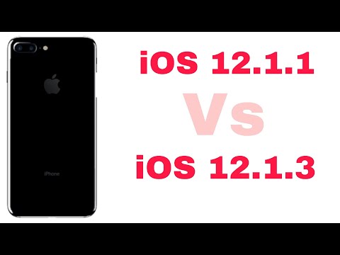 iPHONE 7: iOS 12.1 Vs iOS 12.0.1! (Speed Comparison) (Review). 