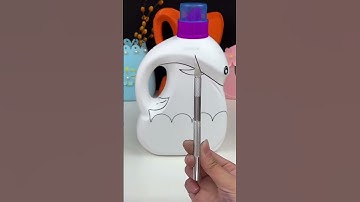 làm chậu hoa đơn giản từ chai nhựa tái chế | Making Flower Pots from Recycled Plastic Bottles