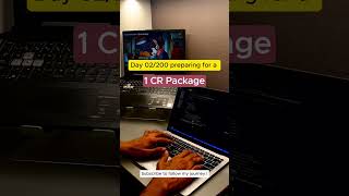 Day 02/200 | ⭐️ 1 CR Package Journey | #shorts
