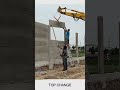 Precast fence installation process #smartwork #tools #technology #machinery #viral #short