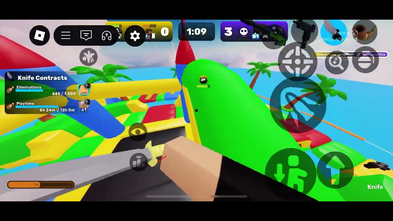 Playing with my subscribers 3v3 (Roblox Rivals - YouTube