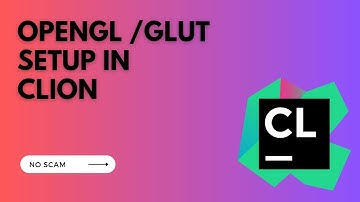 How to Setup OpenGL(GLUT) by using CLion [For Students]