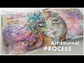 Art Journaling Session for Beginners ♡ Maremi's Small Art ♡