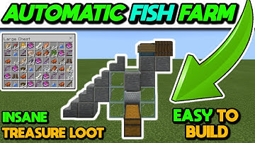 EASIEST Automatic AFK Fish Farm Tutorial (Java & Bedrock) - Minecraft 1.20