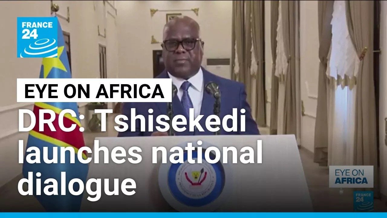 DRC President Tshisekedi calls for national dialogue excluding M23 rebels • FRANCE 24 English