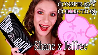 CONSPIRACY Collection Jeffree Star x Shane Dawson макияж свотчи первые впечатления