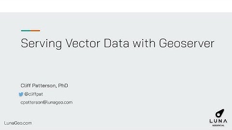 Serving Vector Data with Geoserver