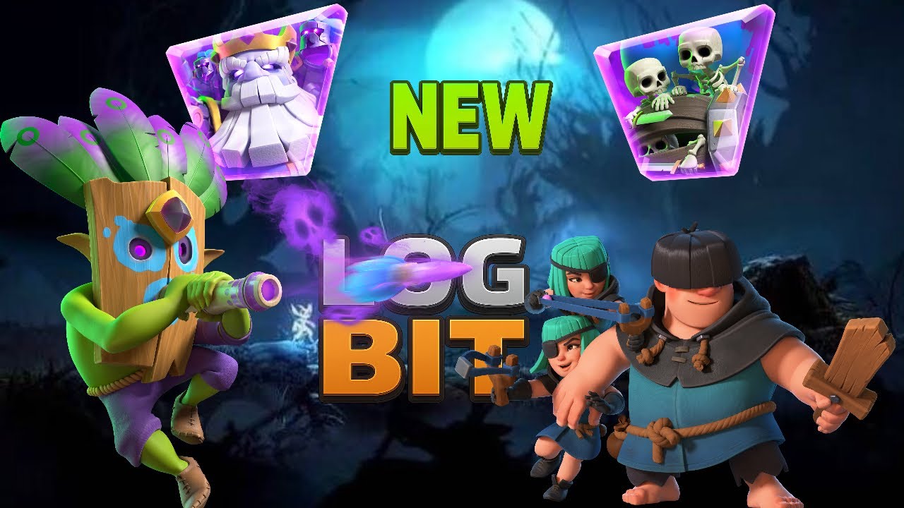 NEW LOG BAIT is BROKEN! Upgraded Royal Ghost & Skeleton Barrel DESTROY the Arena!