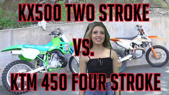 KX500 Two Stroke VS. NEW KTM 450 Four Stroke
