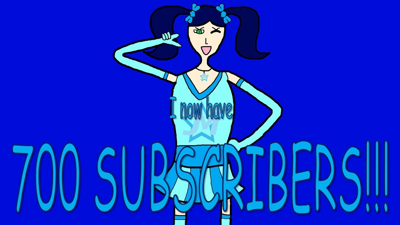 I now have 700 SUBSCRIBERS!!! - YouTube
