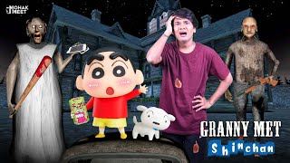 GRANNY KA GUEST SHORT FILM : ग्रैनी | HORROR GAME GRANNY 3 : SLENDRINA || MOHAK MEET