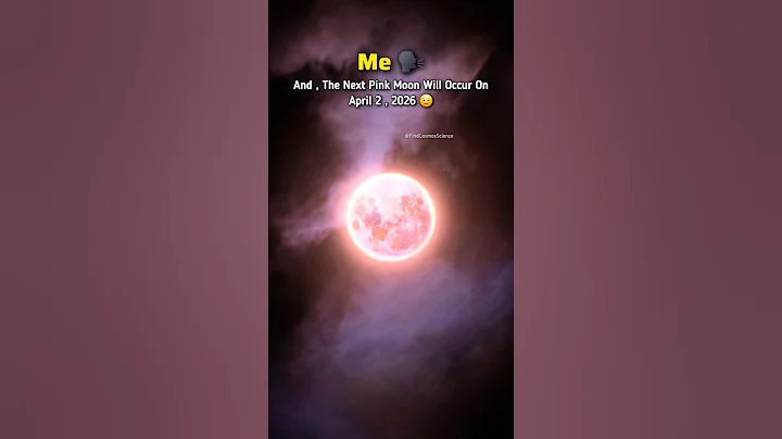 Pink Moon Is Coming #shorts #findcosmosscience
