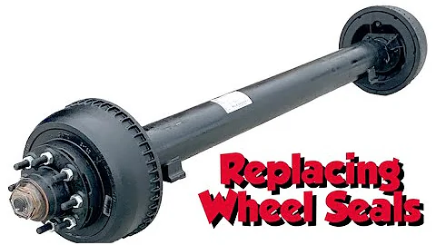 How To Fix 10K Dexter Axle Wheel Seals | Fixing Be...