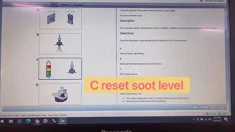 Volvo reset soot level use PTT
