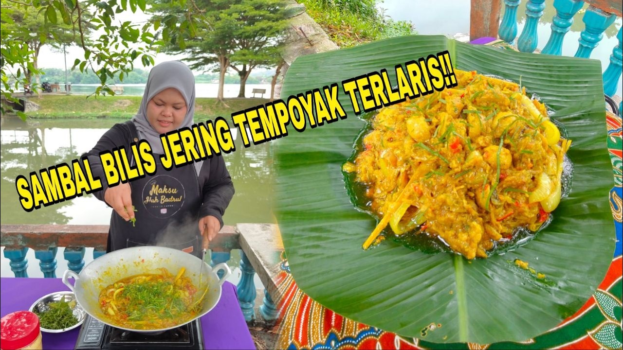 CARA BUAT SAMBAL BILIS JERING TEMPOYAK ORI KAMPUNG TAHAN BERBULAN-BULAN | LAUK MENAMBAH NASI❗