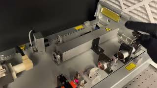 Pulse laser cavity alignment process