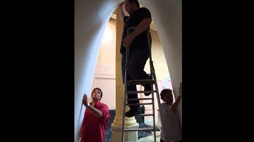 Automated FoamDome #3 - Habitat Prospecteur 2012 | Last arch assembly