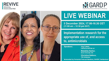 Implementation research for the appropriate use of, and access to, antimicrobials