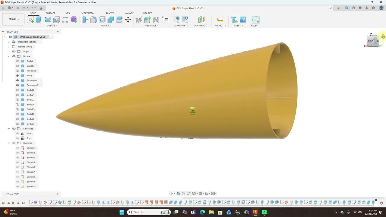 Как спроектировать фюзеляж, напечатанный на 3D-принтере, который действительно работает.