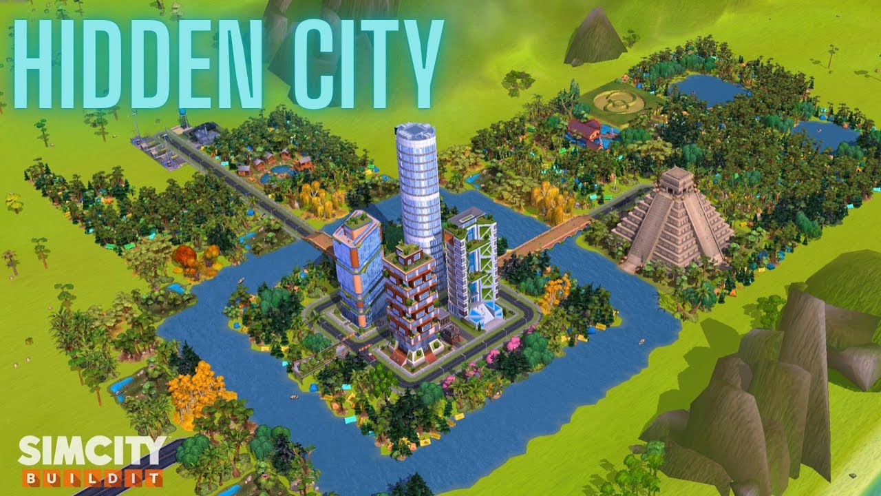 SimCity Buildit Design Challenge Hidden City YouTube