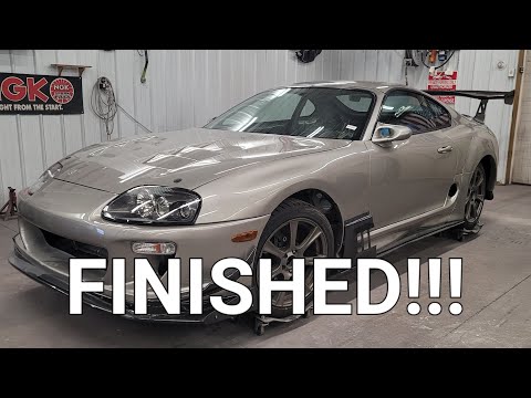 1997 Toyota Supra MKIV Ridox Build - Painting the Supra - Part 24