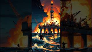 The Night The Ocean Caught Fire 😨 True Deepwater Horizon Story Resimi